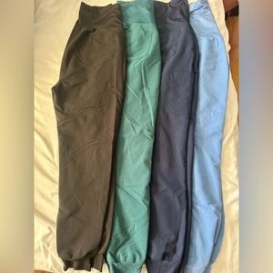 Mandala maternity joggers scrub bundle size small